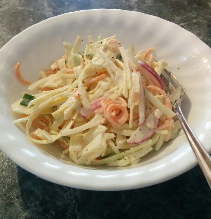 Coleslaw w/ Homemade Mayo